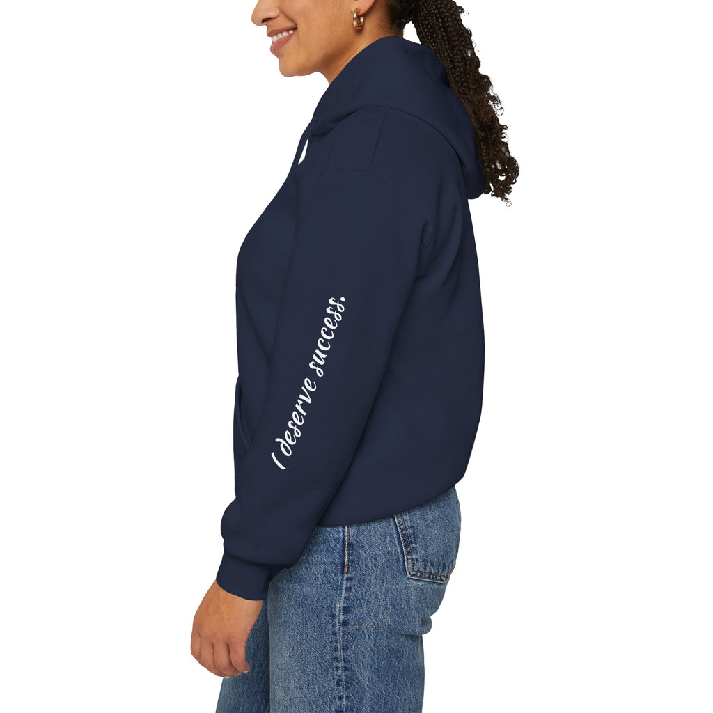 Motivational Hoodie — "Success is a series of small wins" Inspirational Hooded Sweatshirt
