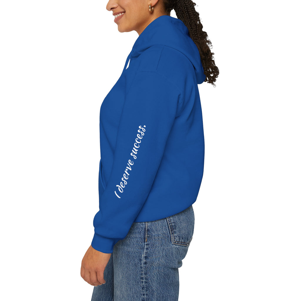 Motivational Hoodie — "Success is a series of small wins" Inspirational Hooded Sweatshirt