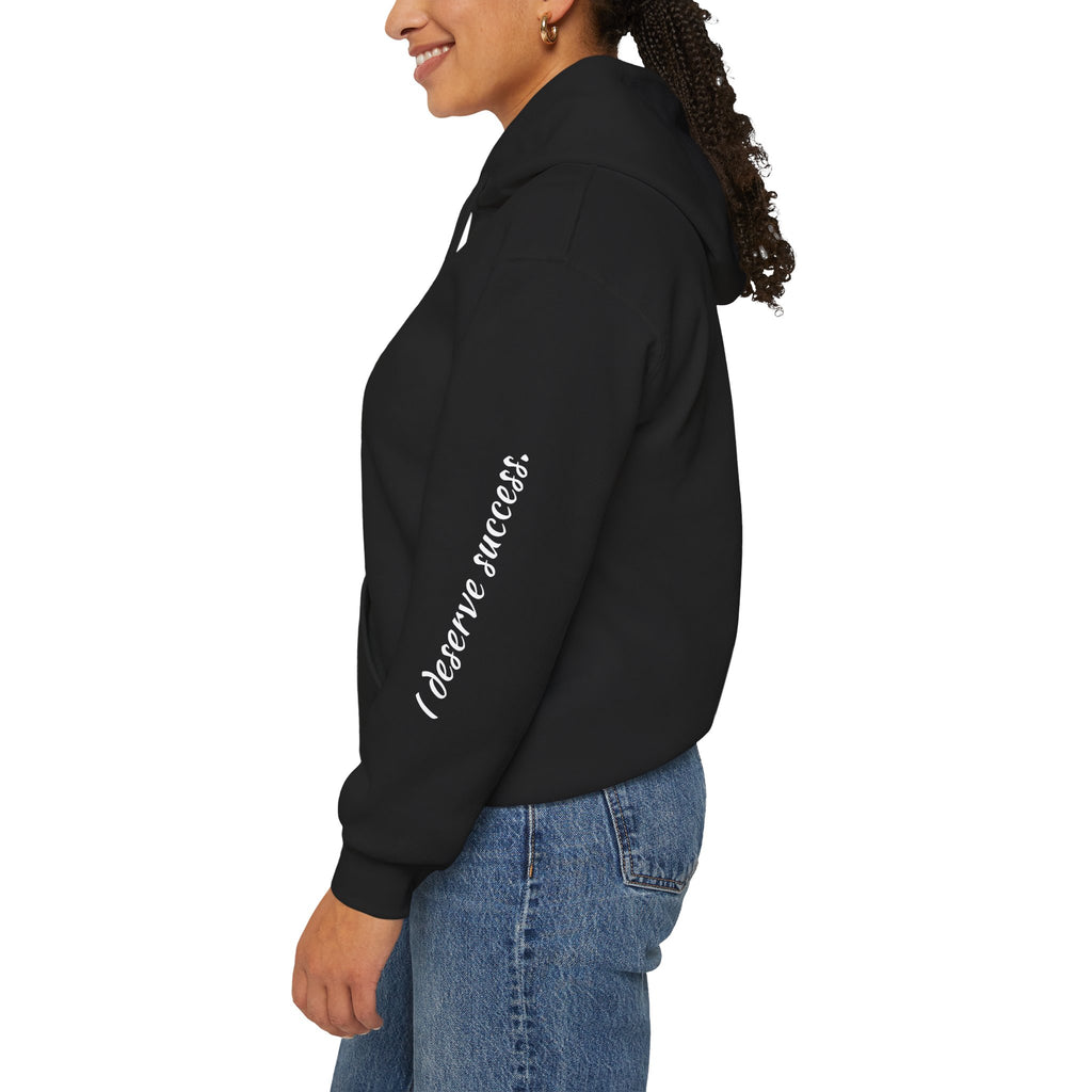 Motivational Hoodie — "Success is a series of small wins" Inspirational Hooded Sweatshirt