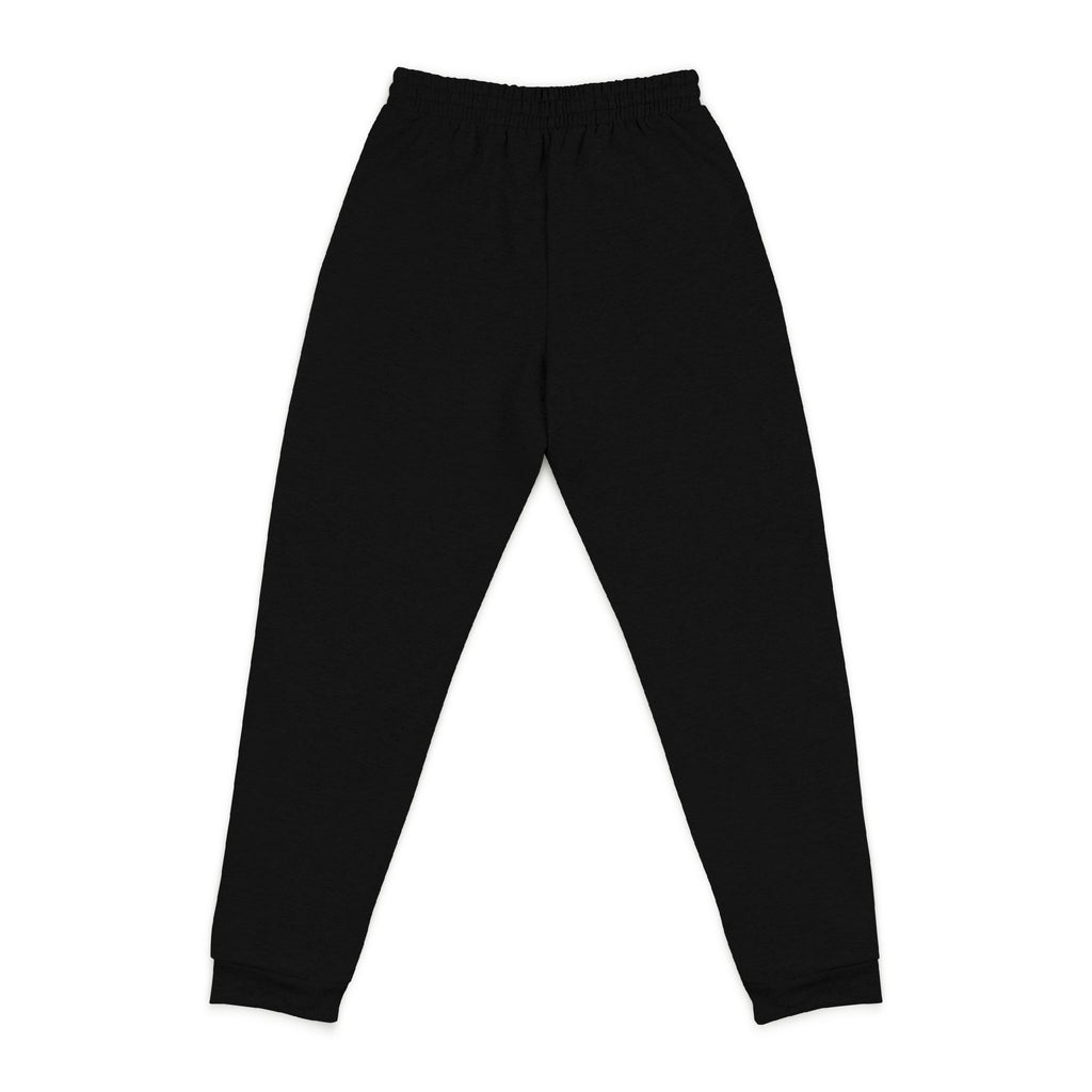 Joggers — Embroidered “Hustle.” Crewneck Lounge Pants, Soft Grey Athletic Sweatpants for Everyday Wear