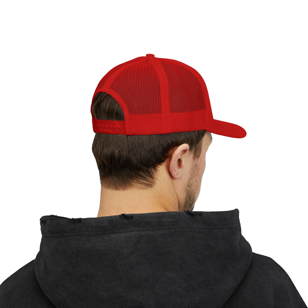 Motivational Trucker Cap — "Stay hungry, Stay determined, Stay in your power"