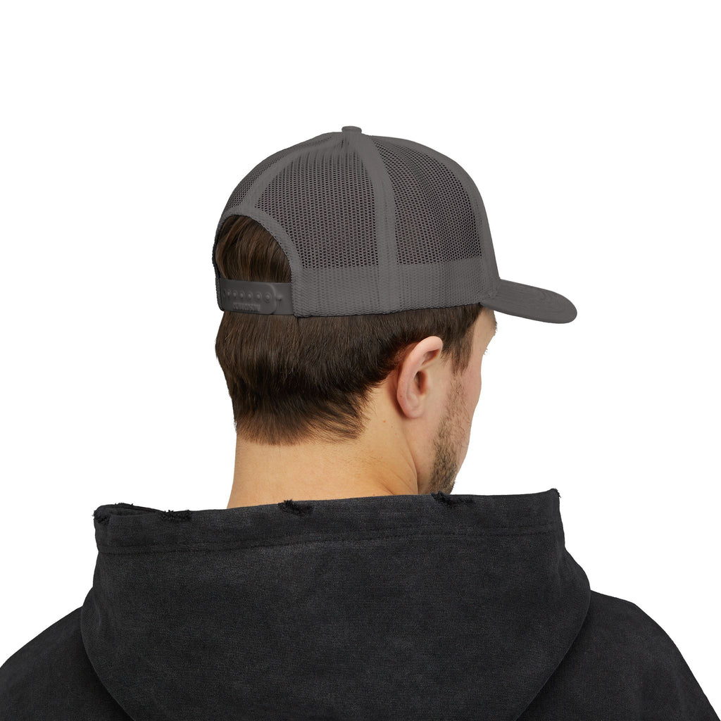 Motivational Trucker Cap — "Stay hungry, Stay determined, Stay in your power"