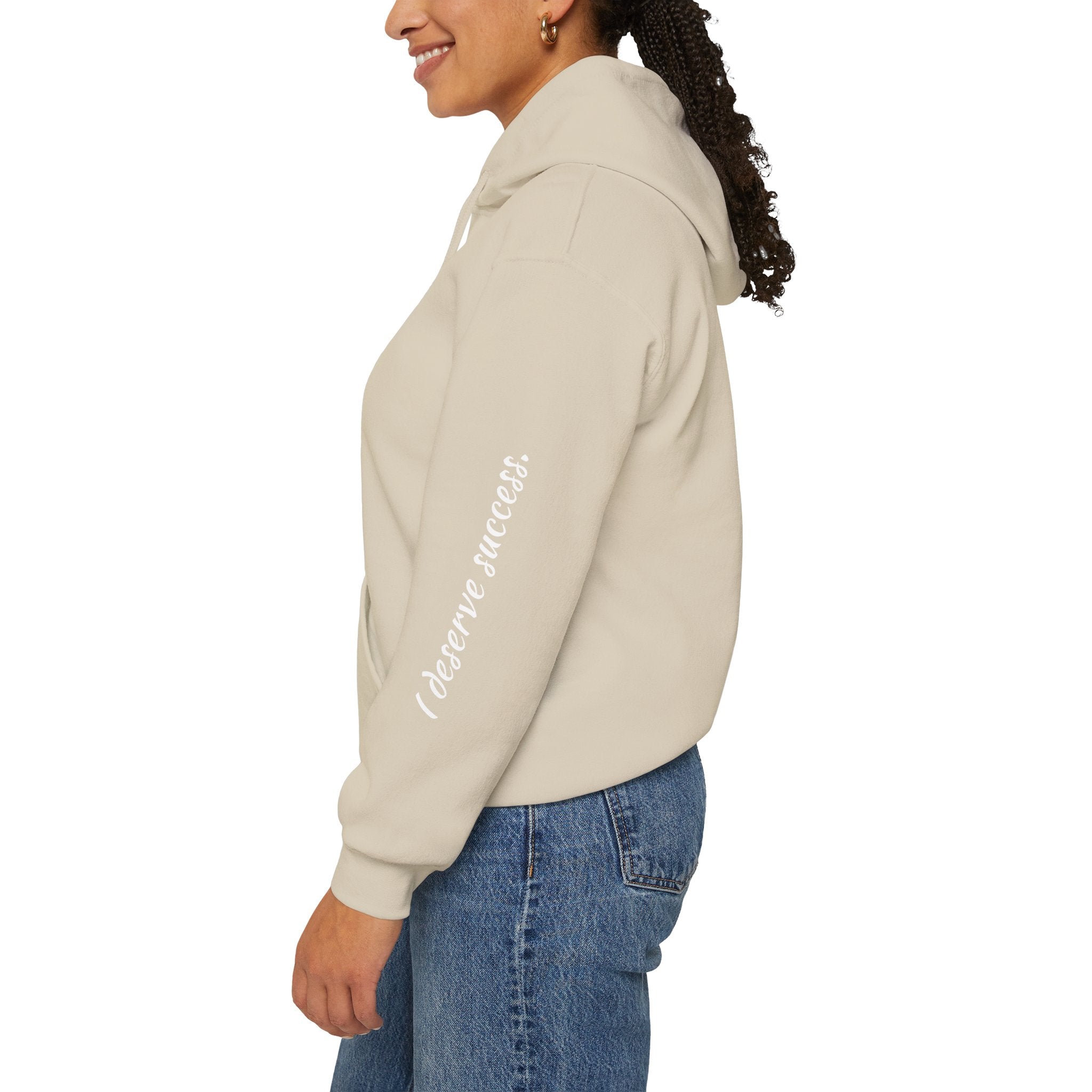 Motivational Hoodie — "Success is a series of small wins" Inspirational Hooded Sweatshirt